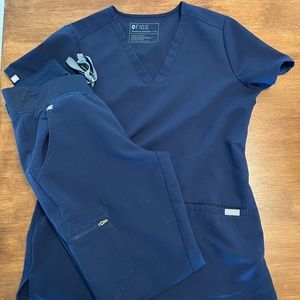 Figs XS Set Navy Blue